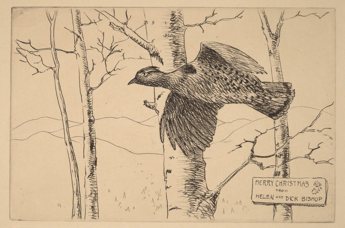 Christmas Card from Helen and Dick Bishop