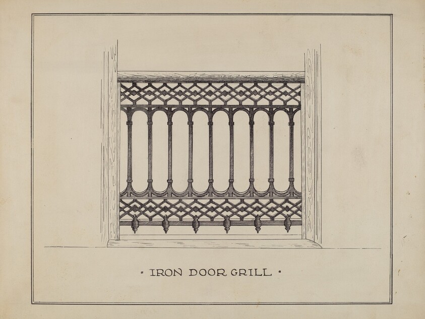 Cast Iron Balcony Railing