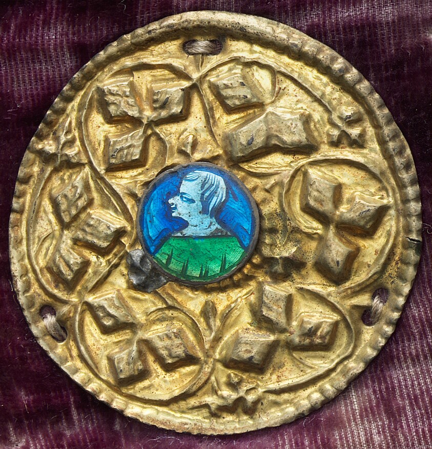 Costume Ornament with Profile Portrait