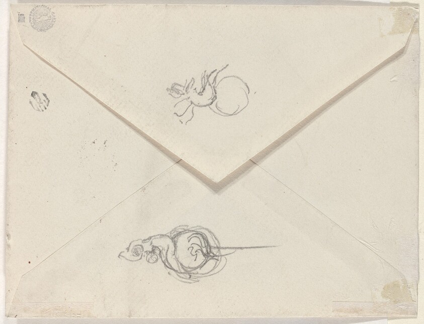 Studies for Jewelry Designs [verso]