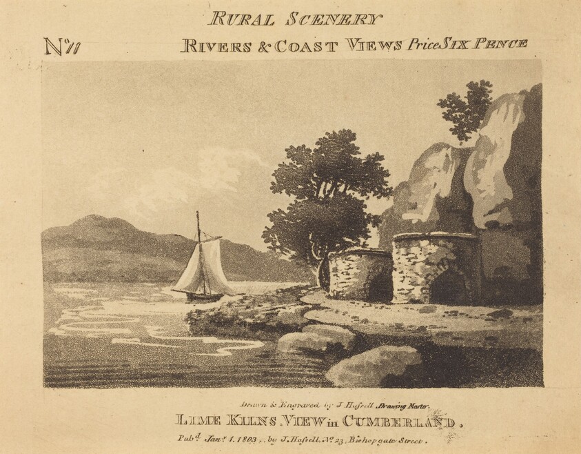Lime Kilns, View in Cumberland