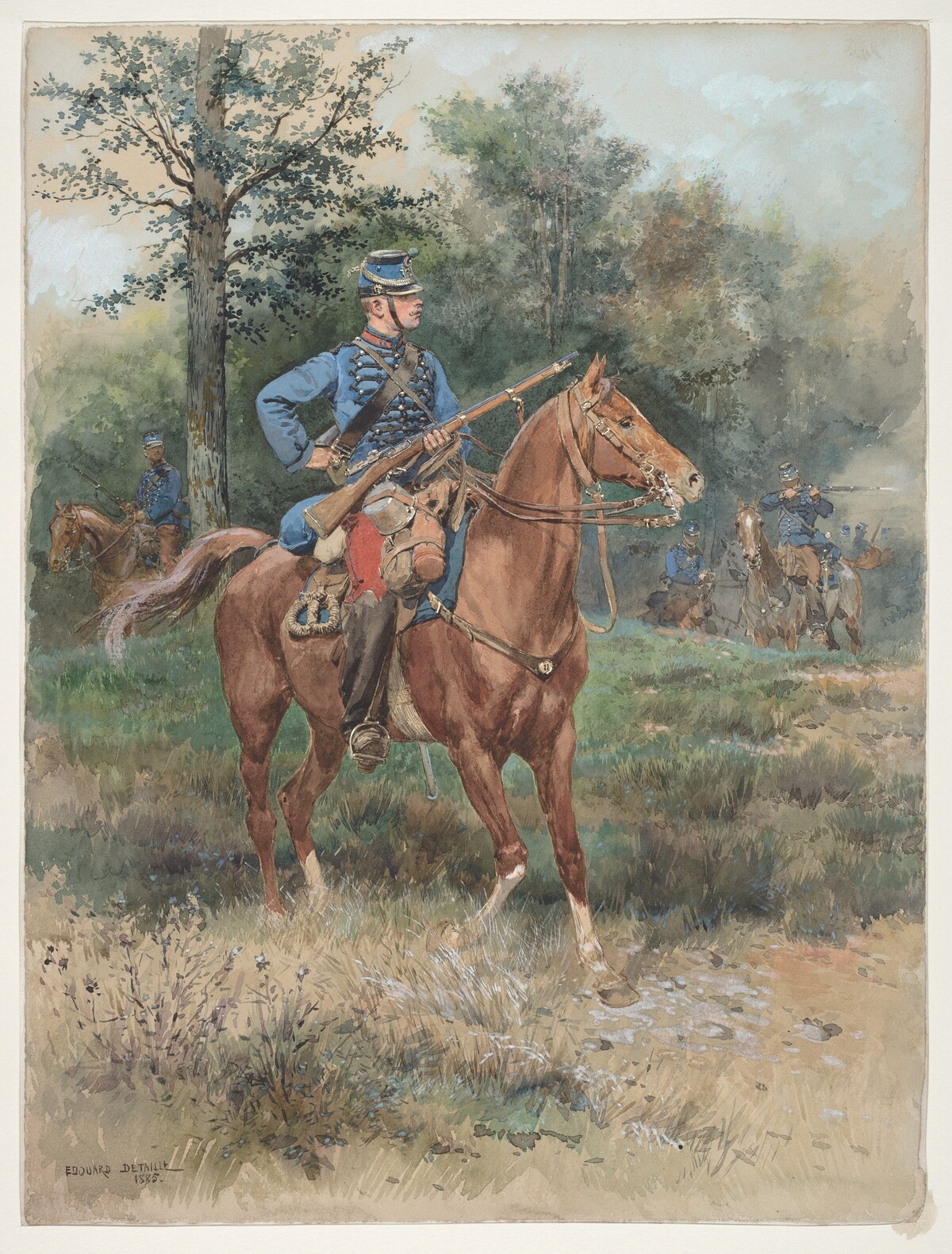 Chasseur à Cheval (Soldier on Horseback)