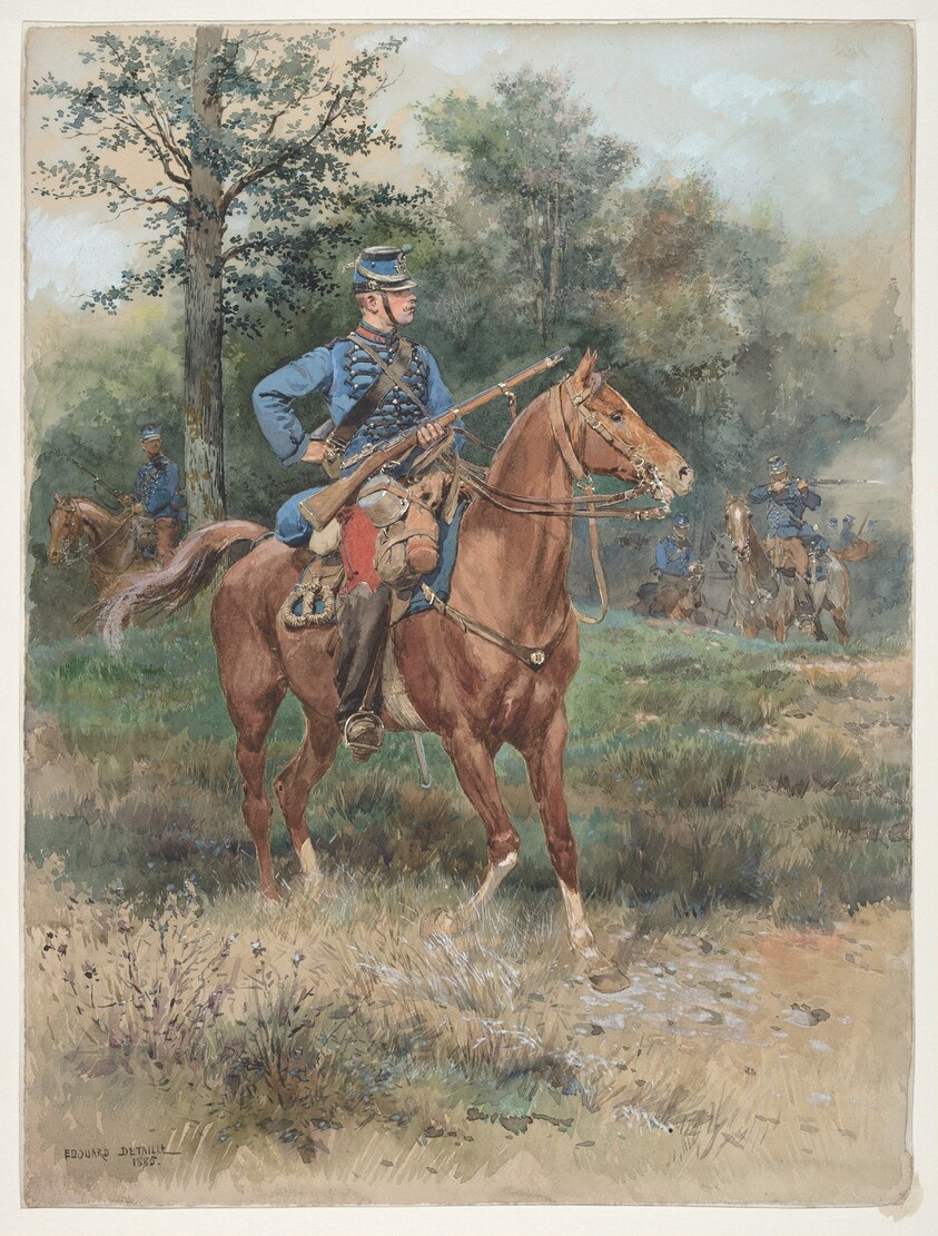 Chasseur à Cheval (Soldier on Horseback)