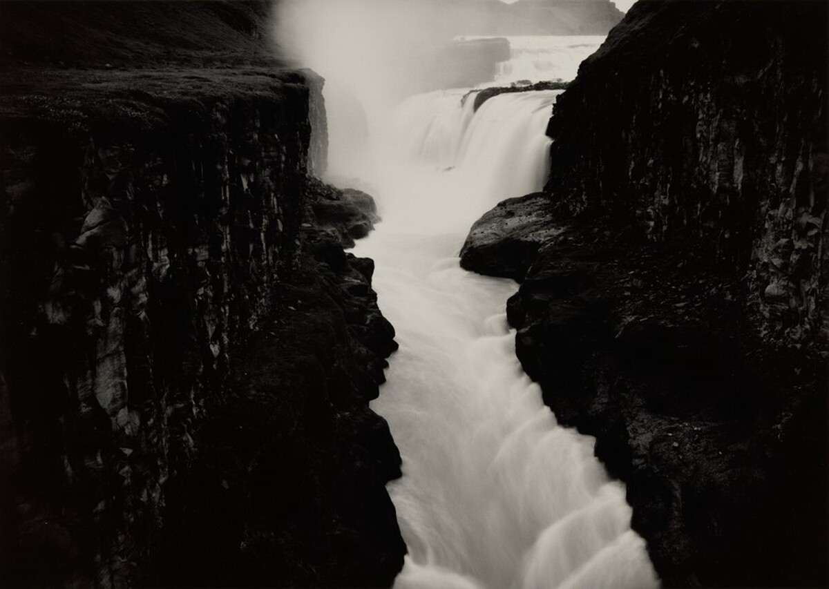A Premonitional Work, Gullfoss (Golden Falls) and the Hvítá River Channel, Iceland