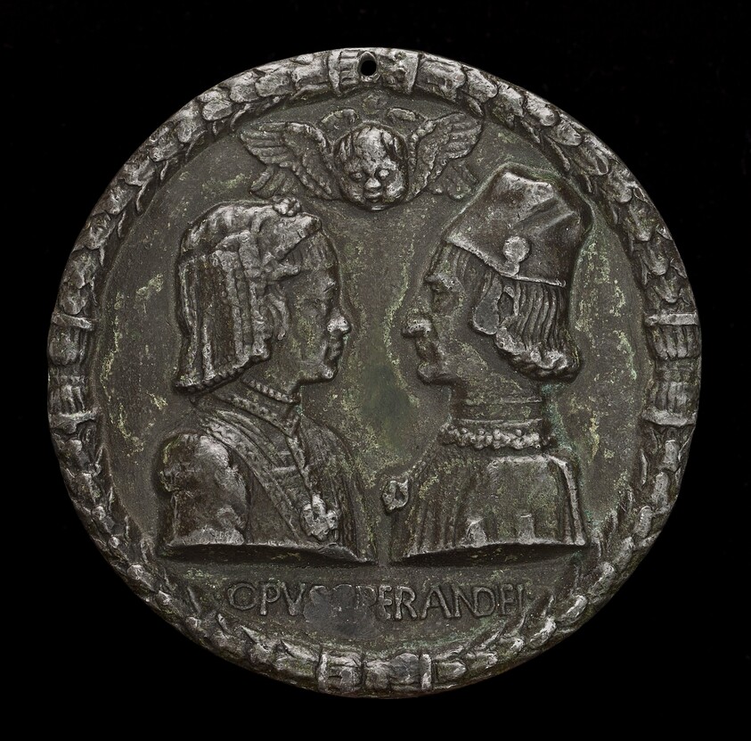 Eleonora of Aragon, 1450-1493, Duchess of Ferrara, and Ercole I d'Este, 1431-1505, Duke of Ferrara