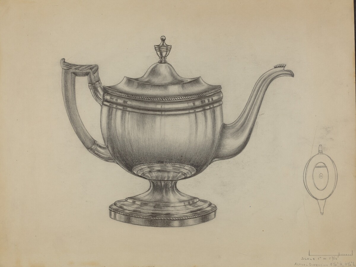 Silver Teapot
