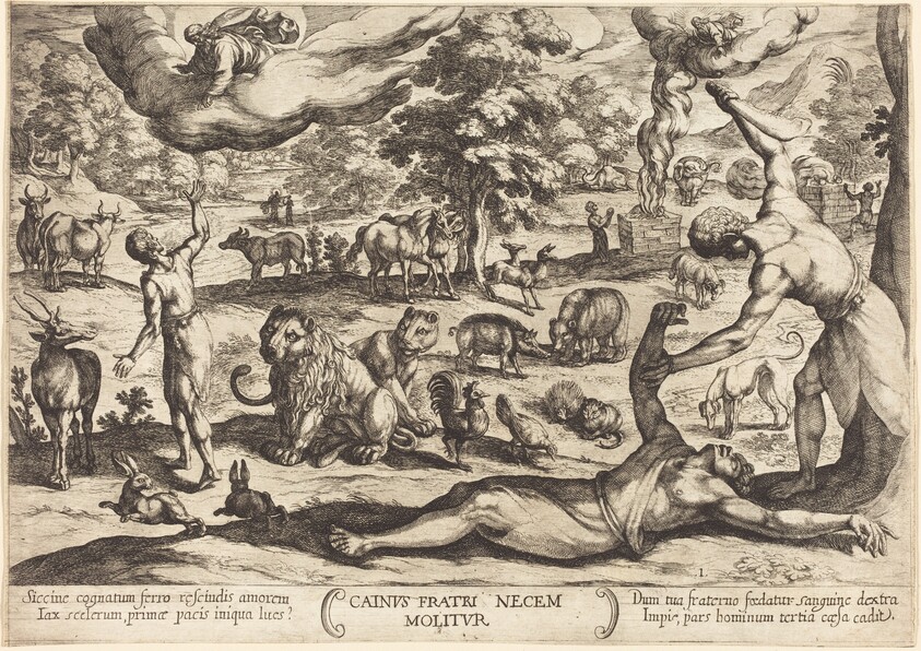 Cain Kills His Brother Abel