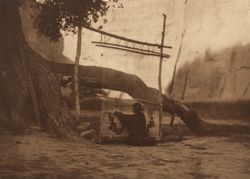 The Blanket Weaver - Navaho