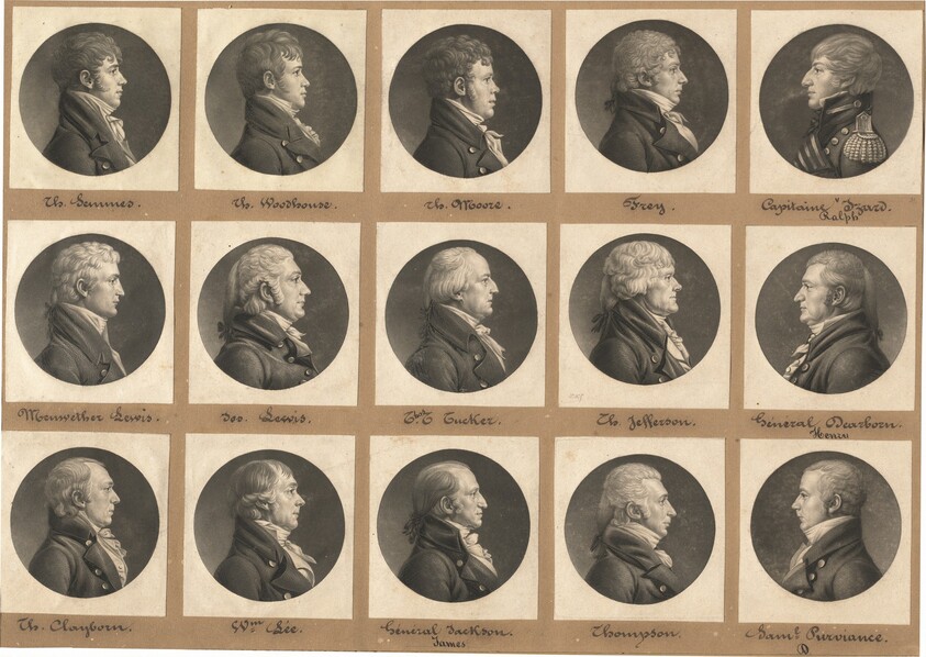 Saint-Mémin Collection of Portraits, Group 31