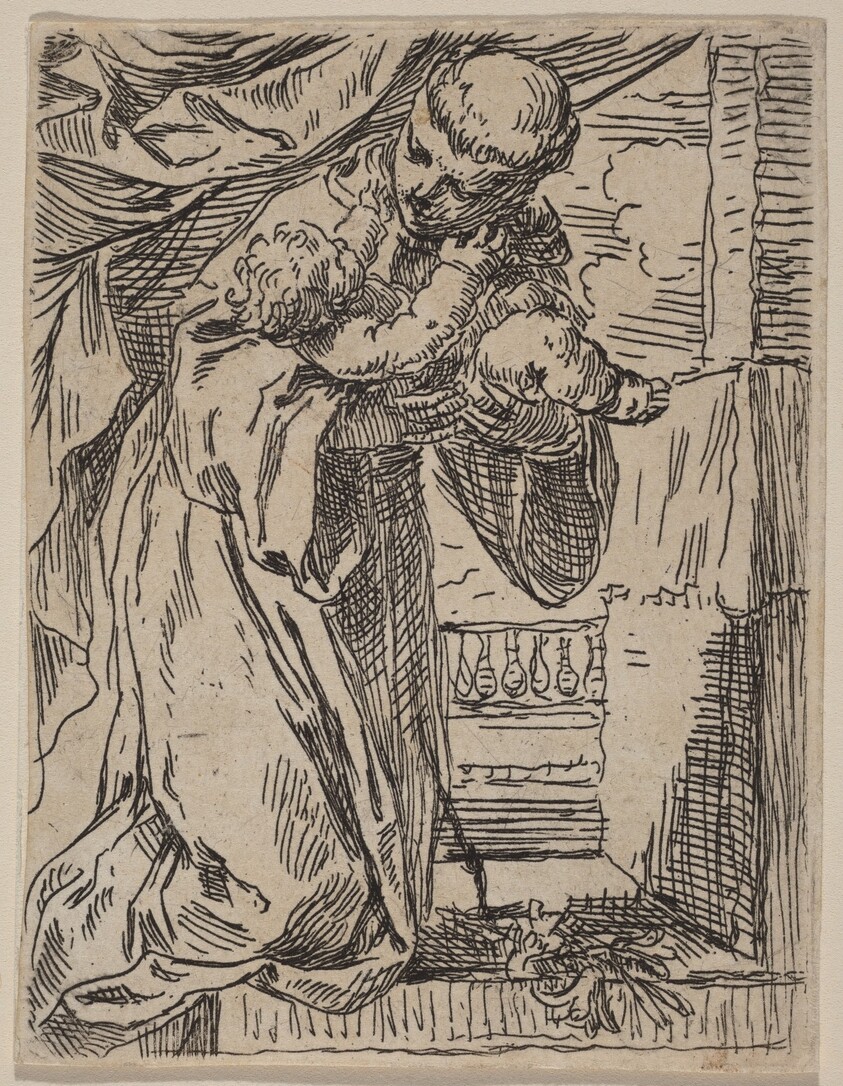 Saint Anthony of Padua Holding the Christ Child