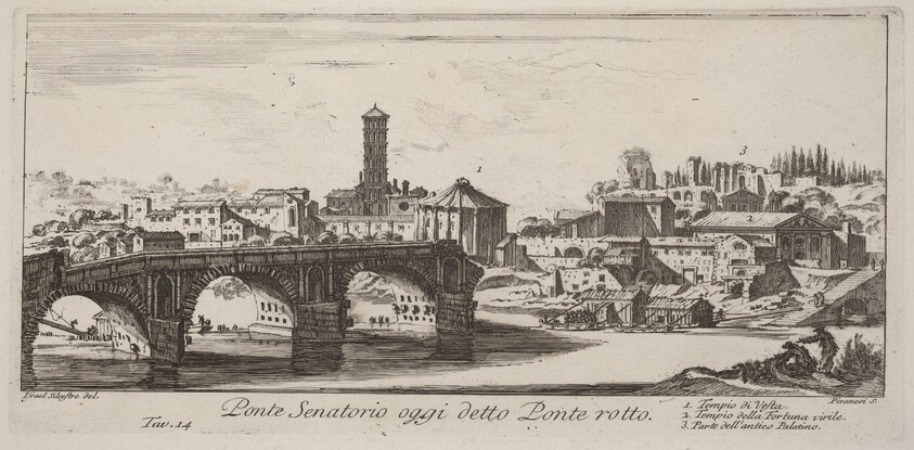 Ponte Senatorio oggi detto Ponte Rotto
