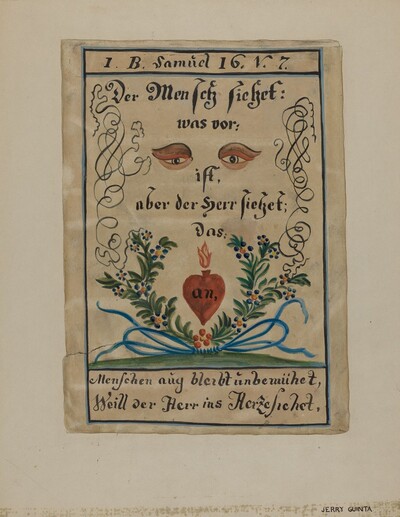 Pa. German Illustrated Fractur