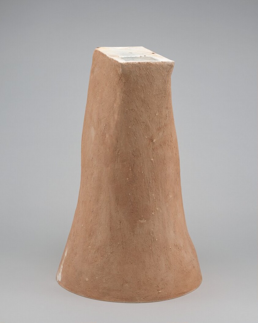 Lost-Wax Casting Display: investment mold with coating [eighth of ten steps]