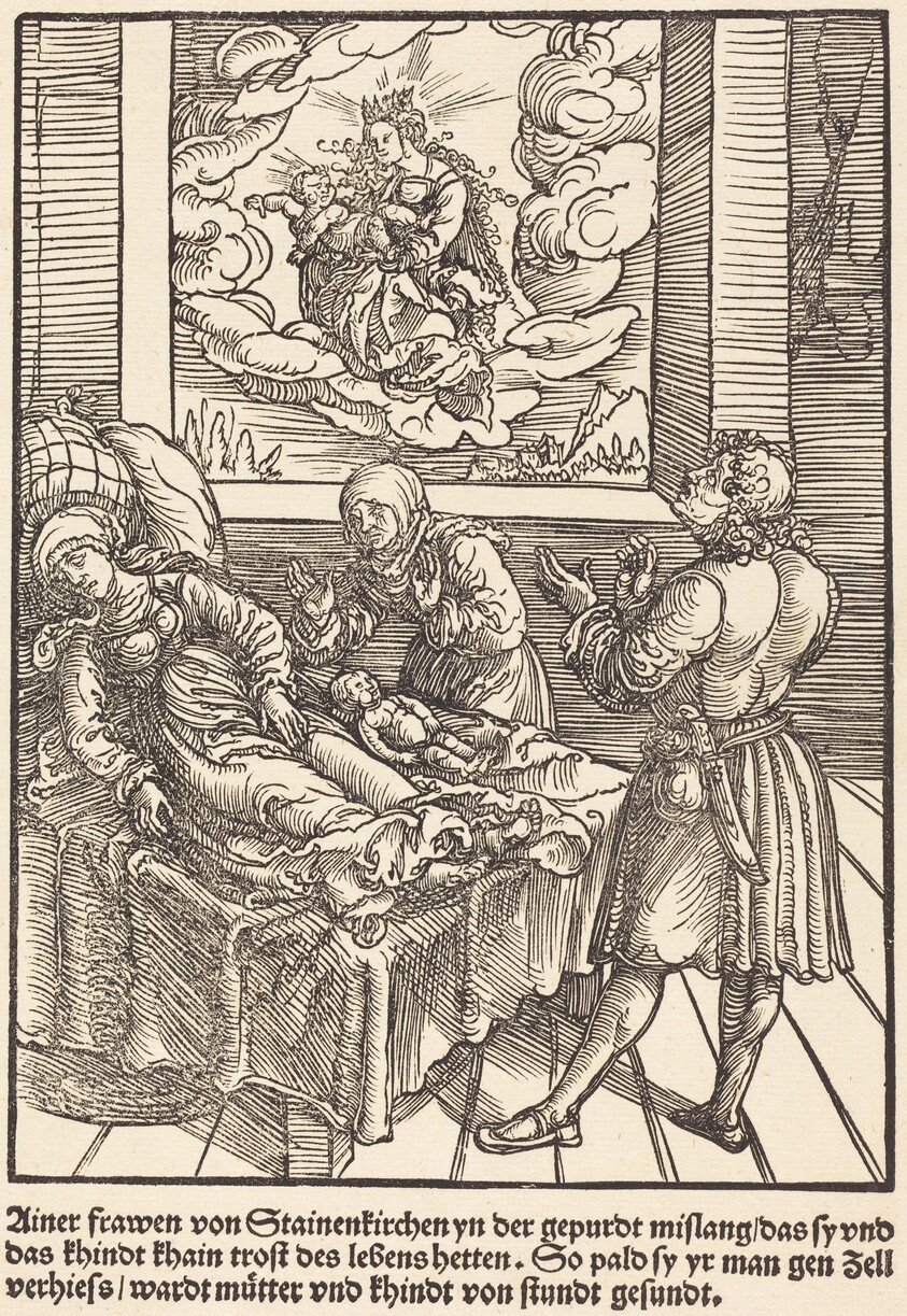 Ainer frawen von Stainerkirchen ...