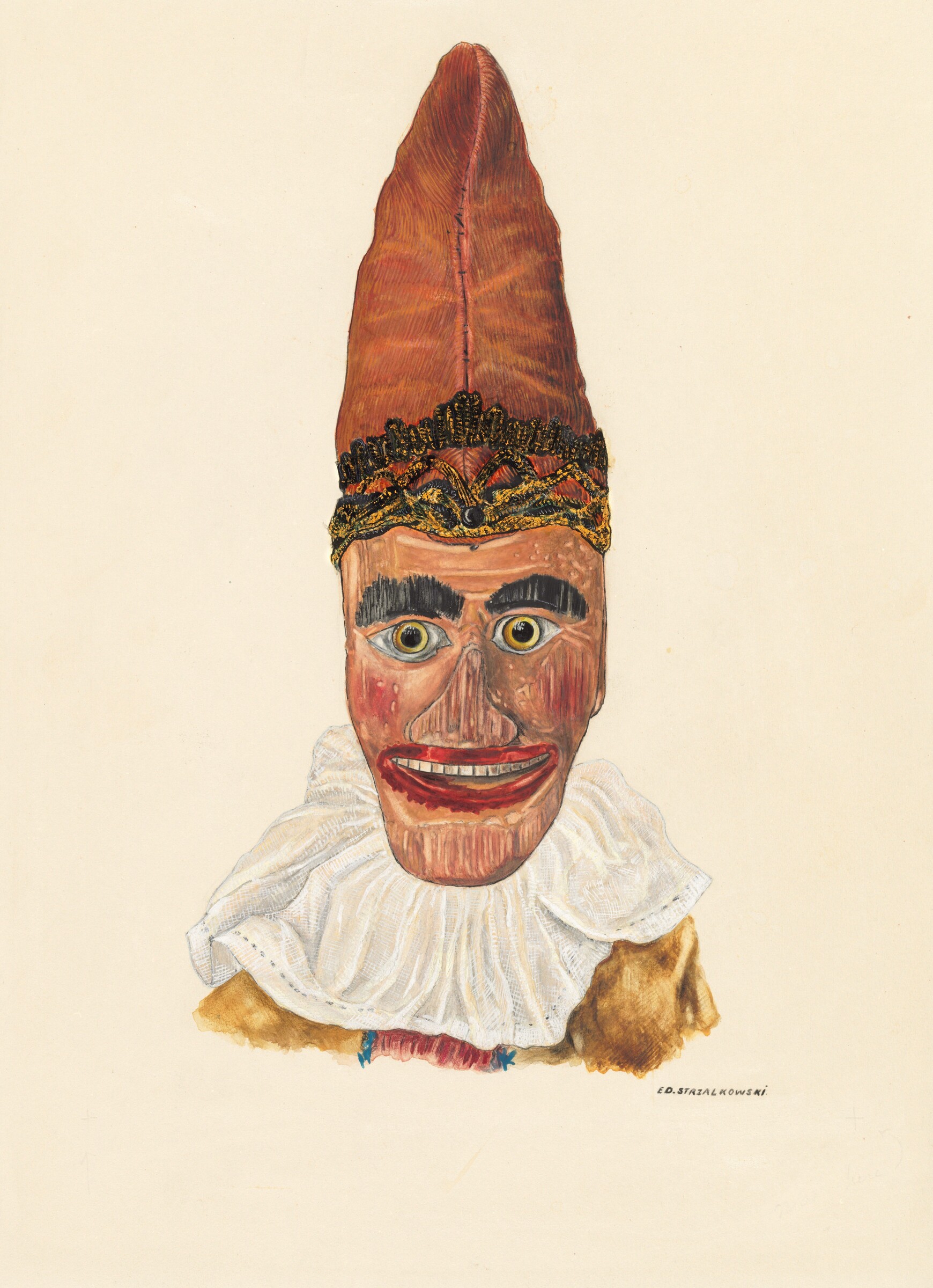 Punch's Head, Edward Strzalkowski, c. 1937