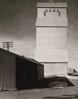 Gano Grain Elevator, Western Kansas, Wright Morris, 1939, printed later