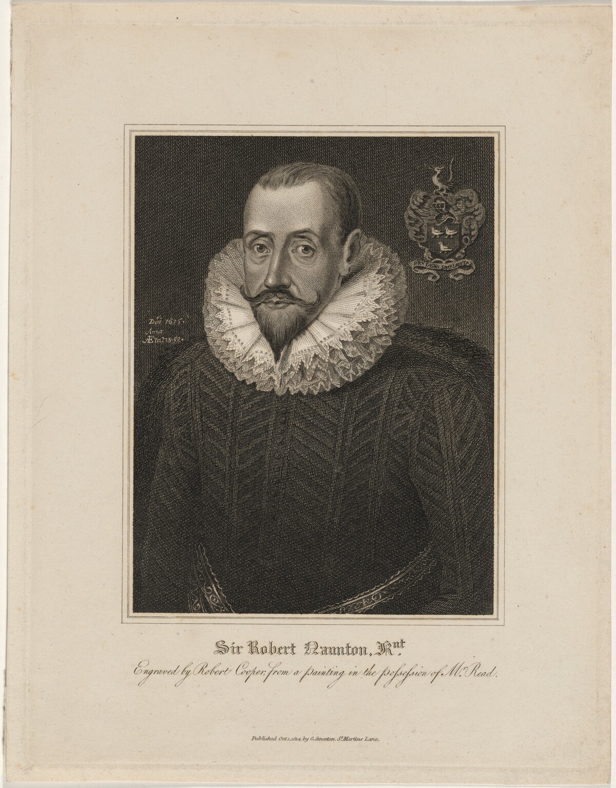 Sir Robert Naunton, Secretary of State for James I