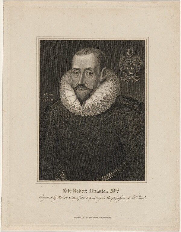 Sir Robert Naunton, Secretary of State for James I