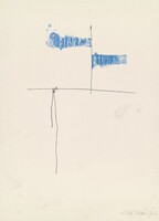 Passage I [working proof], Jasper Johns, 1966