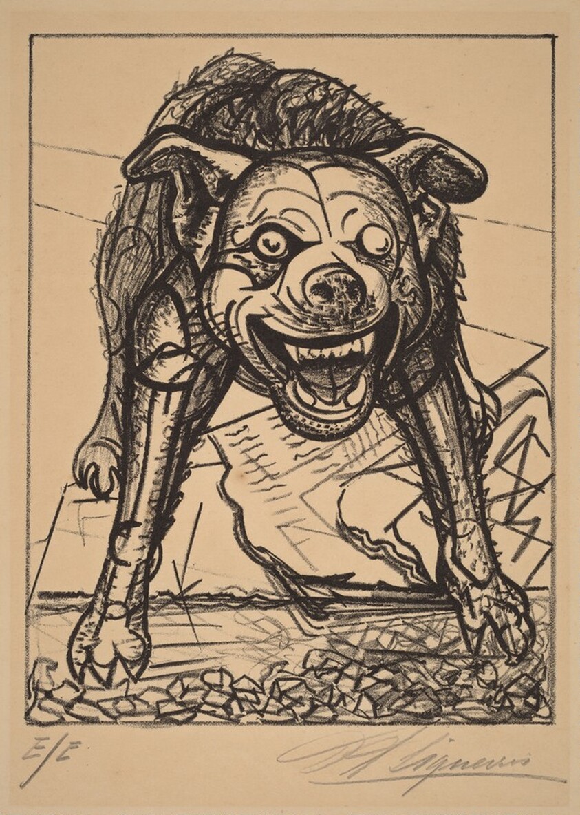 Dog or Guardian of the Peace (Perro o Guardián de la paz)