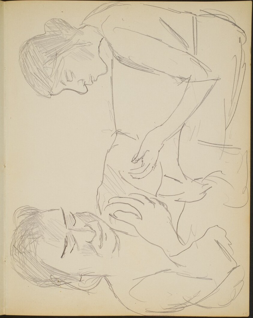 zwei Frauen (Two Views of a Woman) [p. 15]