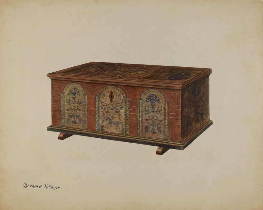Pa. German Dower Chest