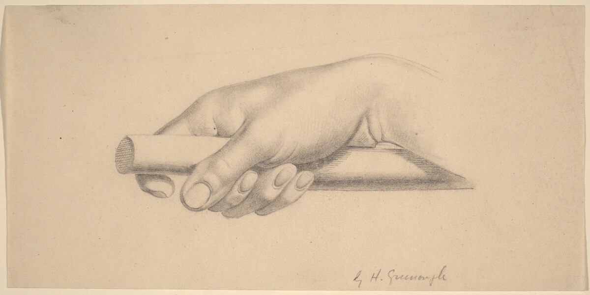 Right Hand Holding Short Rod