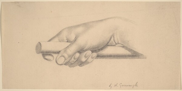 Right Hand Holding Short Rod