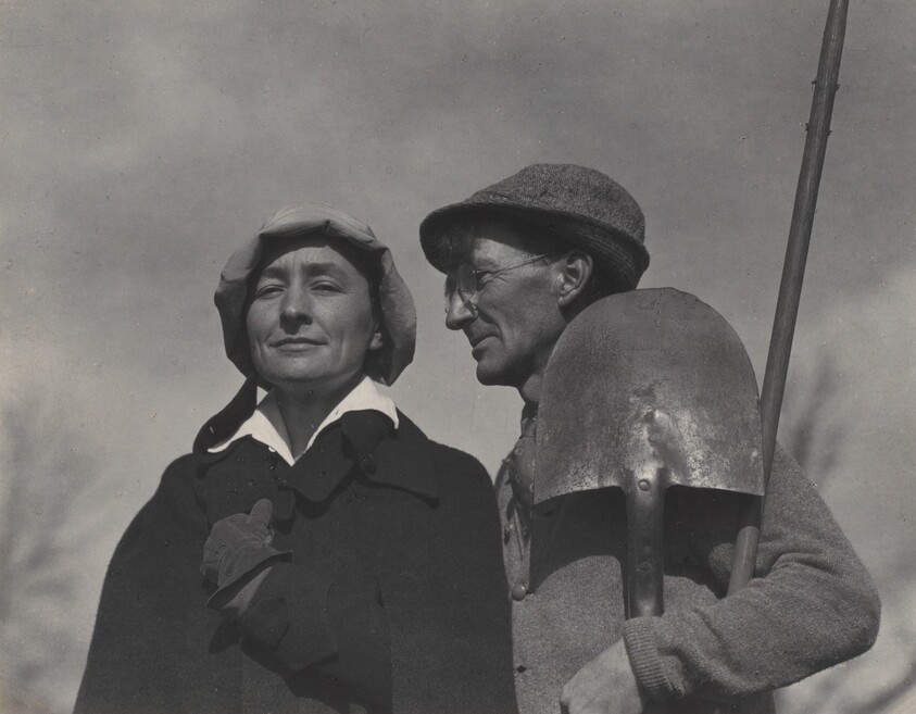 Georgia O'Keeffe and Donald Davidson