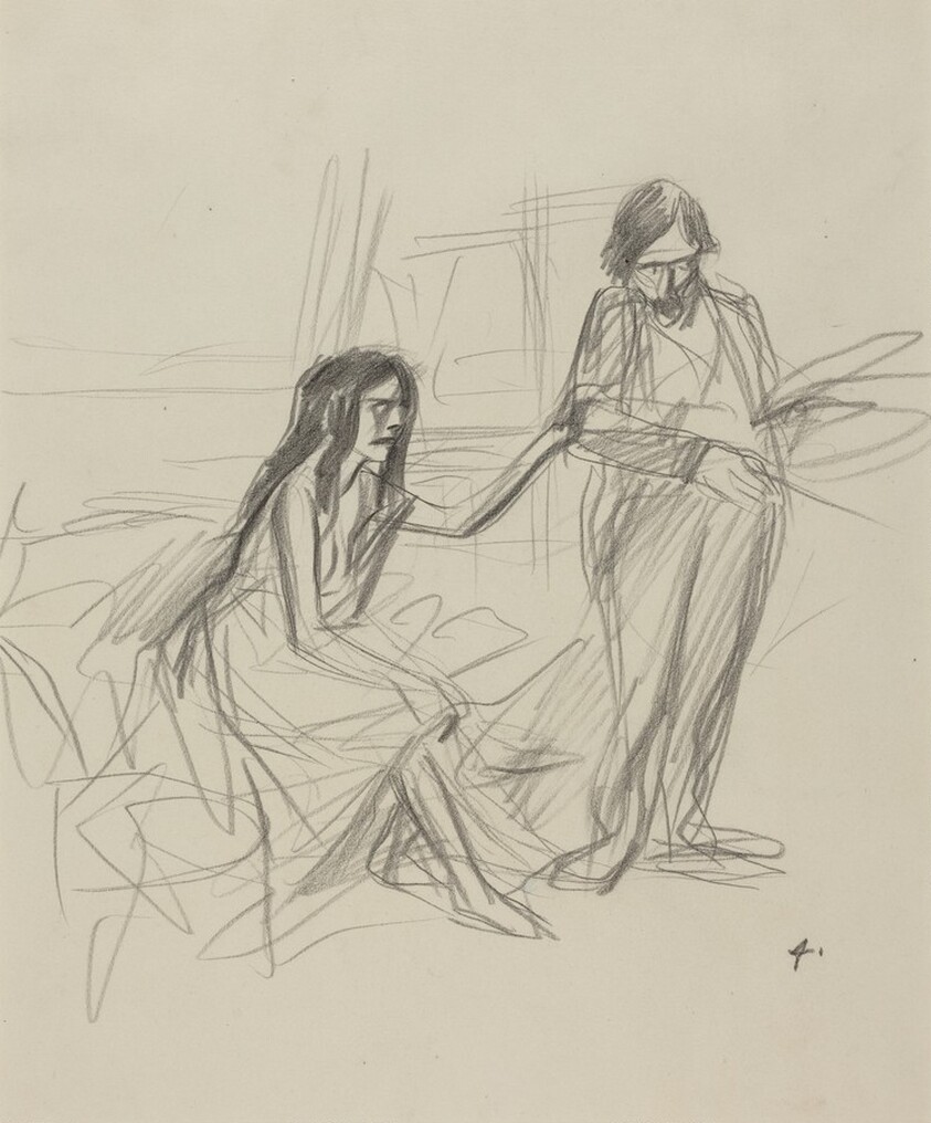 Artist and His Model