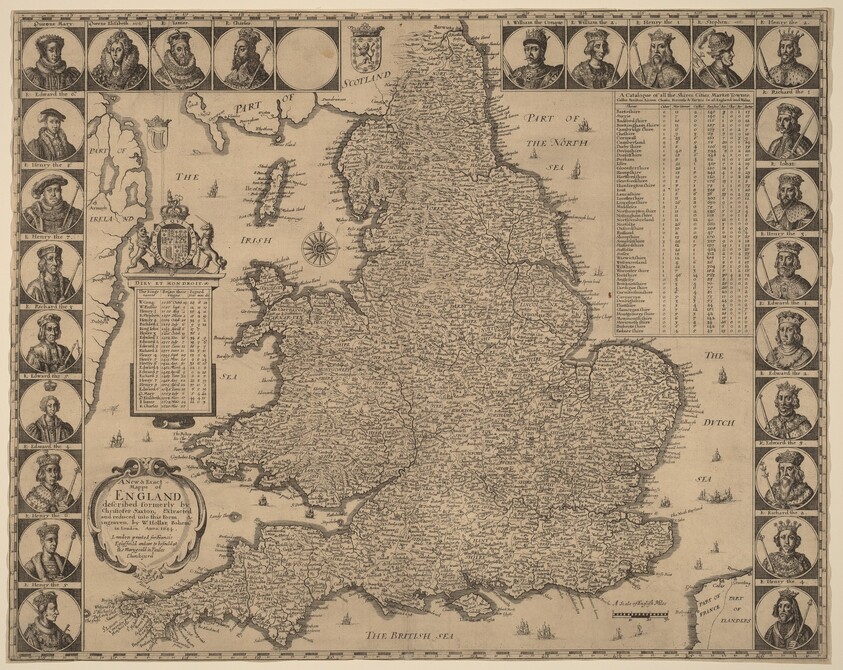 A New and Exact Mappe of England