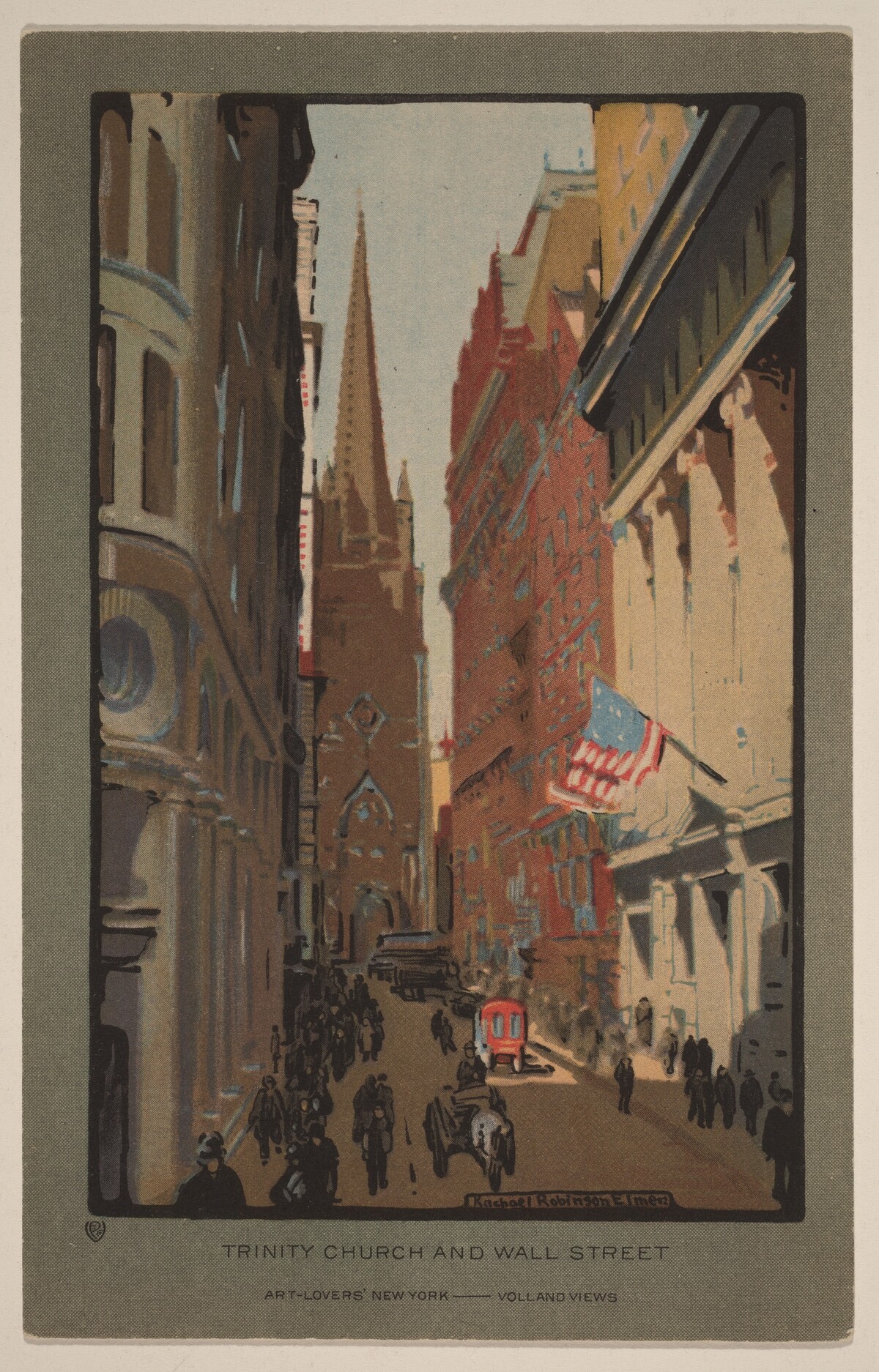Trinity Church and Wall Street