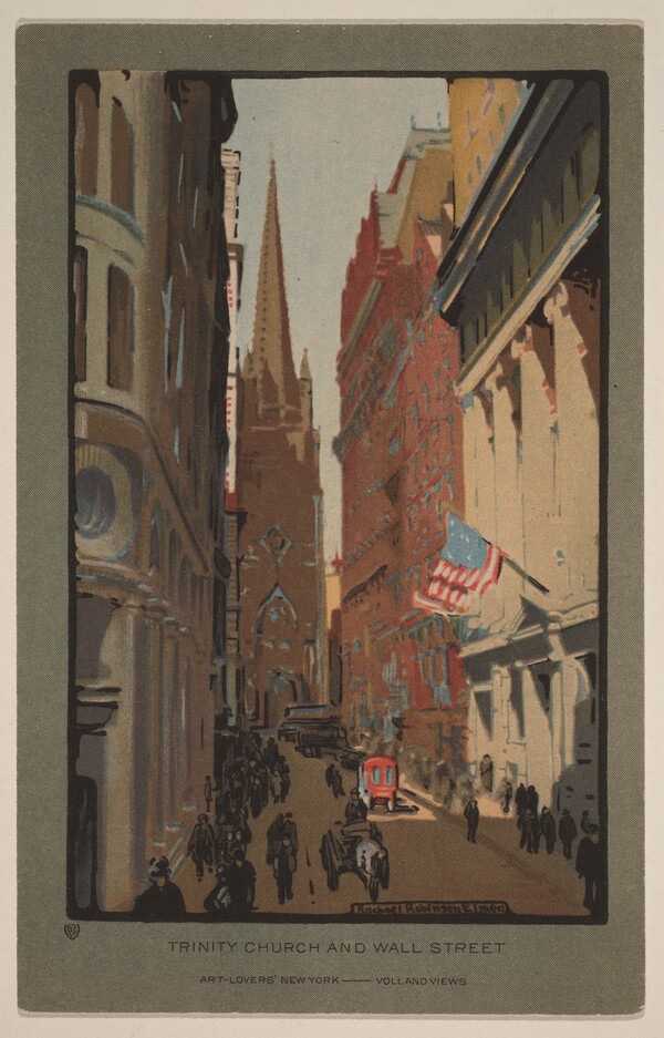 Trinity Church and Wall Street