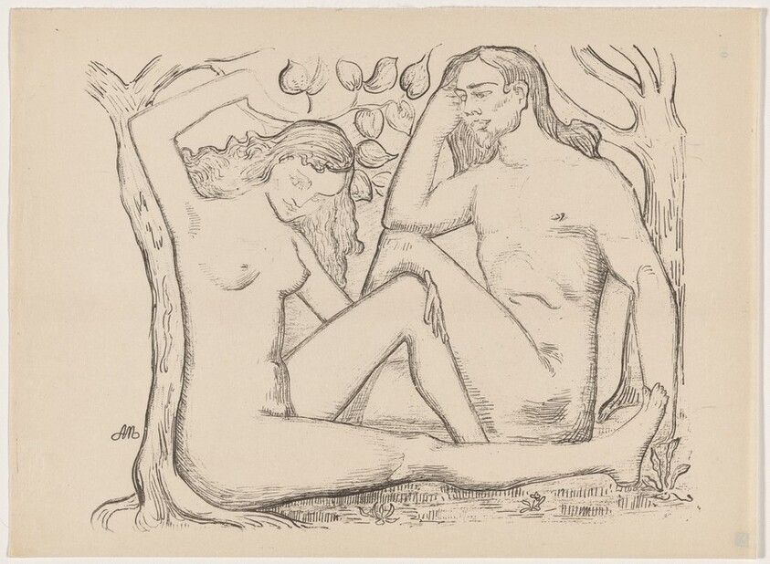 L'homme et la femme (Adam et Eve)