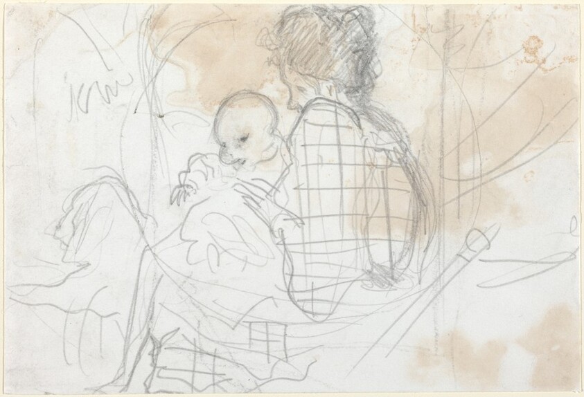 Study for "Scène de famille"
