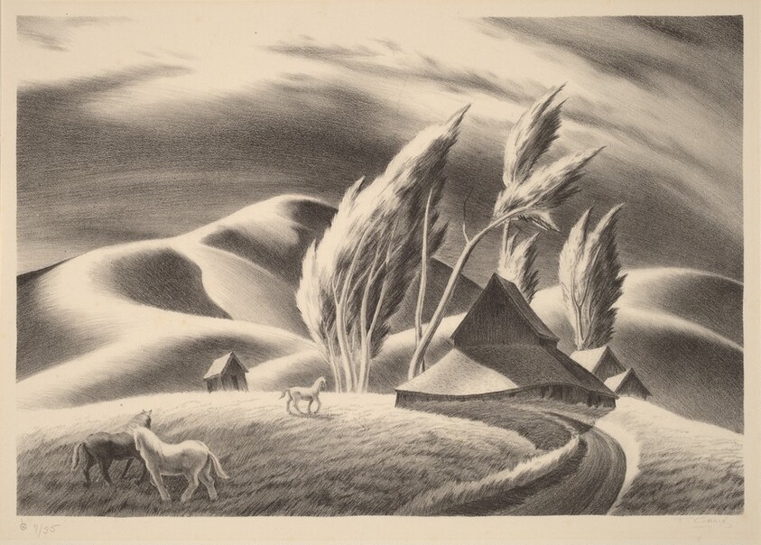 Untitled (California Rural Landscape)