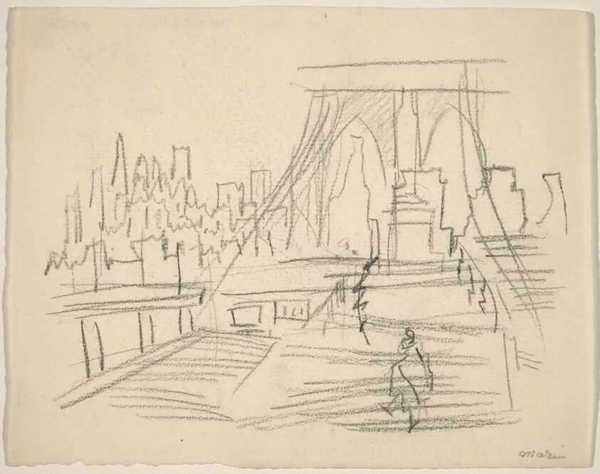 On Brooklyn Bridge to NYC