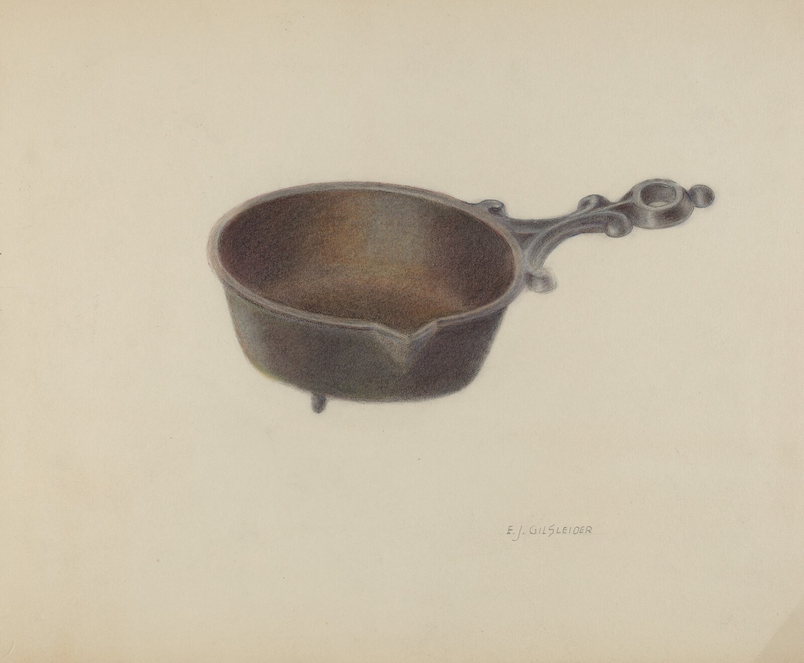 Porringer, E.J. Gilsleider, 1938