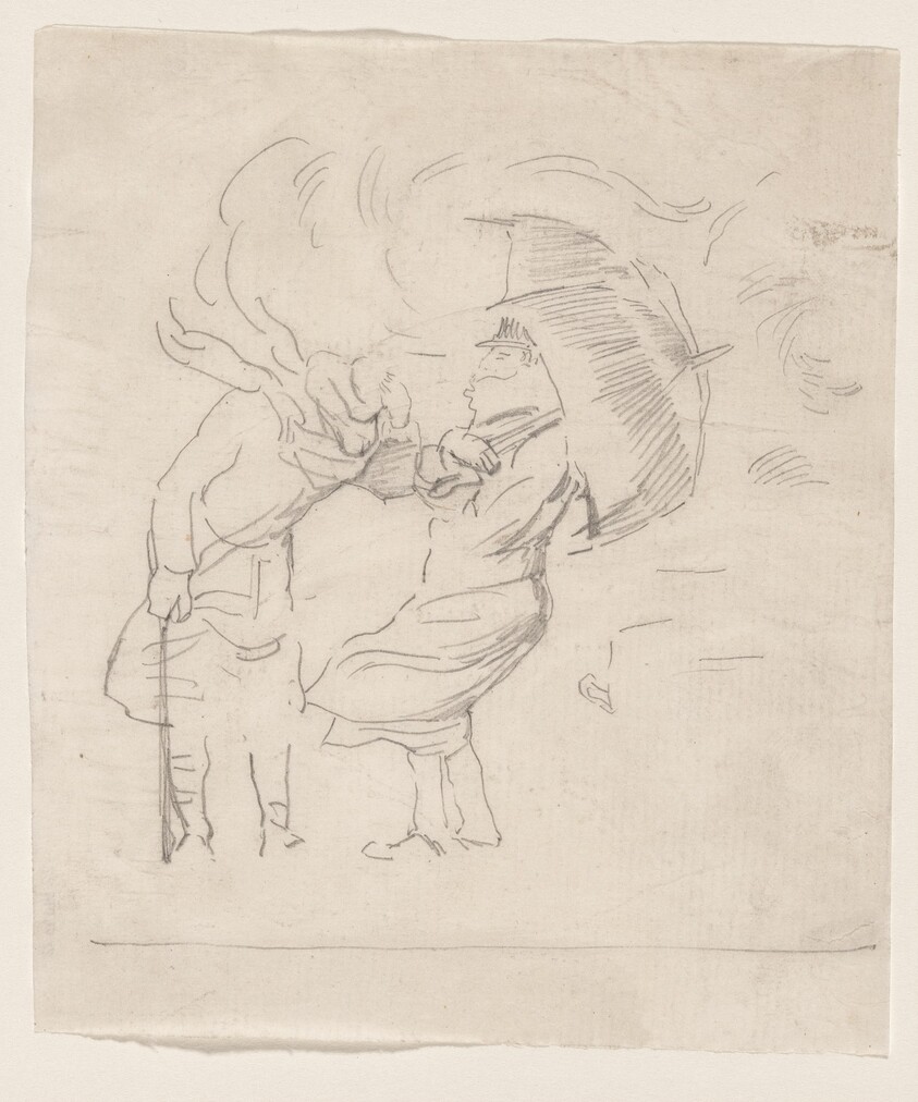 Preliminary Sketch for "The Passage" (La Traversee)