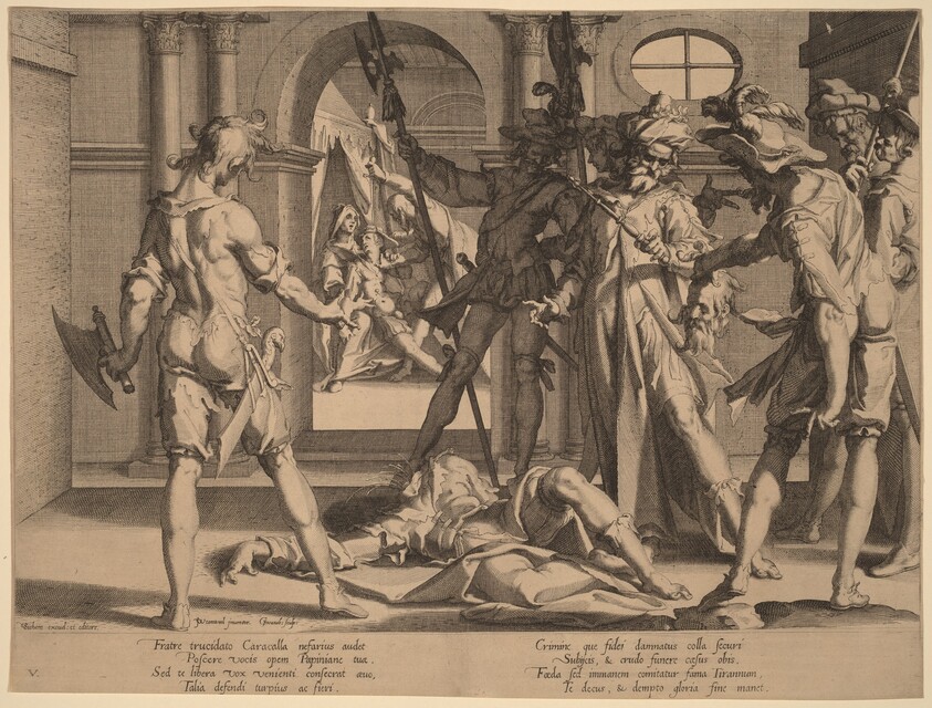 Beheading of the Roman Judge Papinian