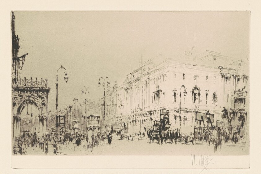 Changing London—Euston Road at Saint Pancras