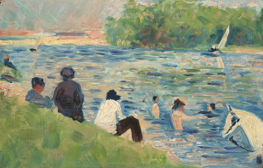 Bathers (Study for "Bathers at Asnières")