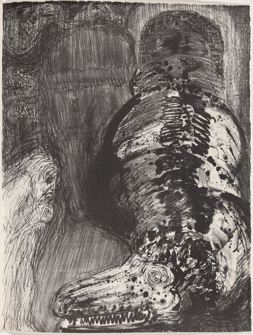 The Green Dragon from Franz Kafka's "Parables and Paradoxes"