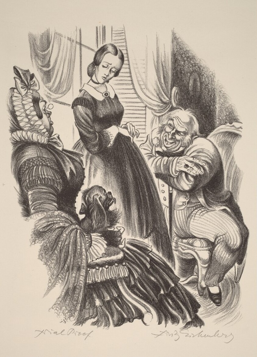 Fyodor's Second Marriage  (Book I: The History of a Family, facing p.10)