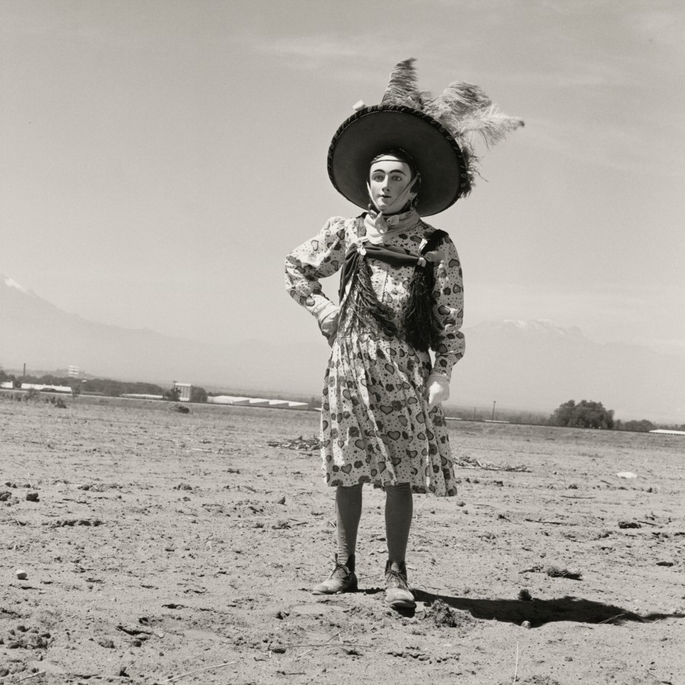 Carnaval, Tlaxcala, México (Carnival, Tlaxcala, Mexico), Graciela Iturbide, 1974, printed 2012