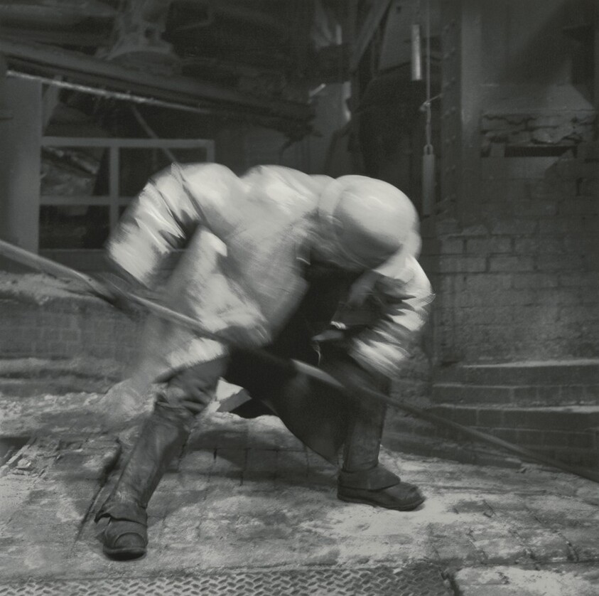 IS 2425, Inland Steel Company, Puddler in Blast Furnace Cast House, East Chicago, Indiana