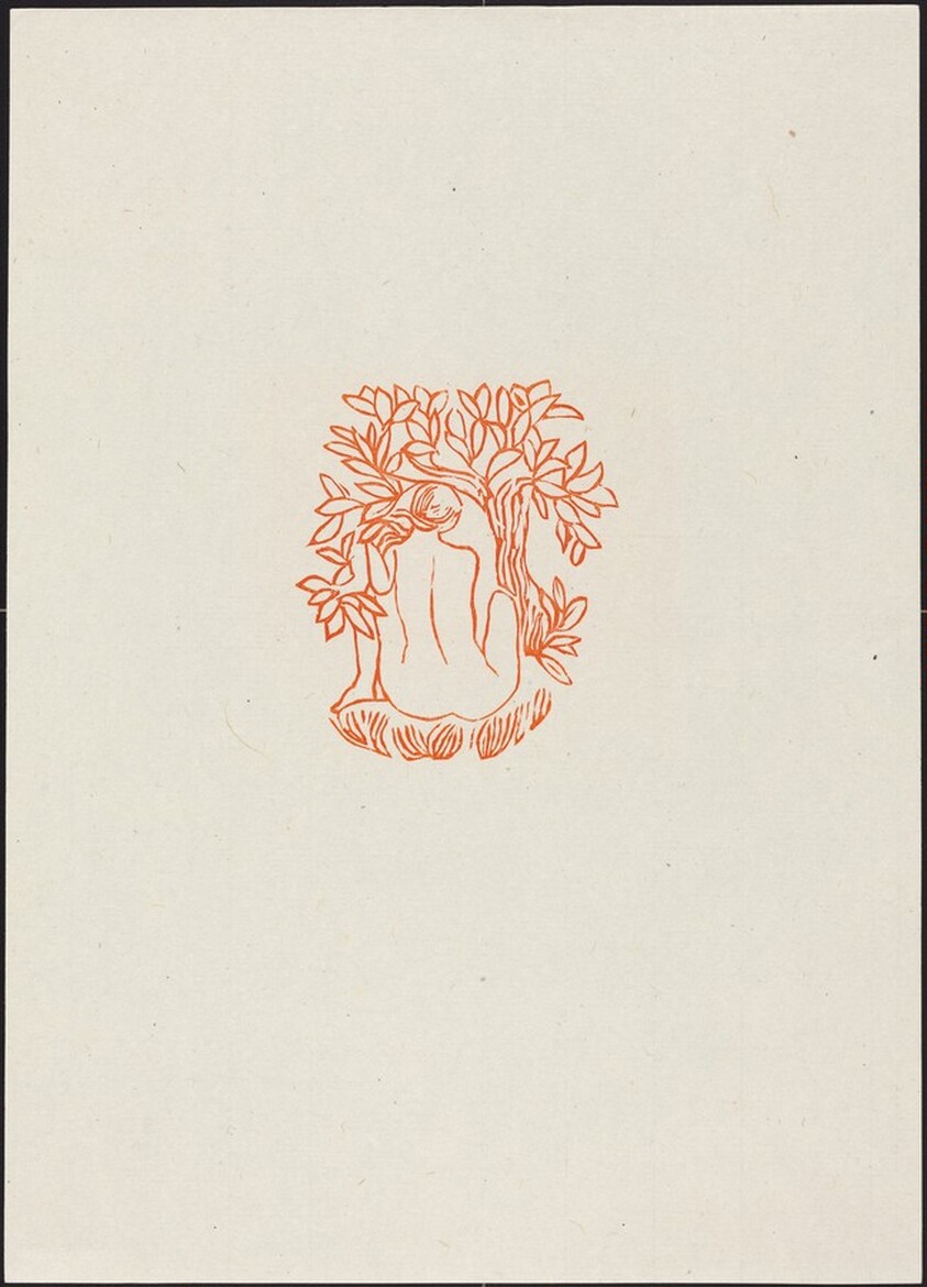 Seventh Eclogue: A Girl Under a Tree (Jeune fille sous un arbre)