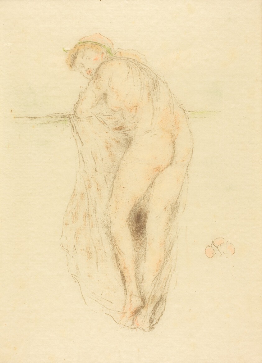 Nude Model, Back View