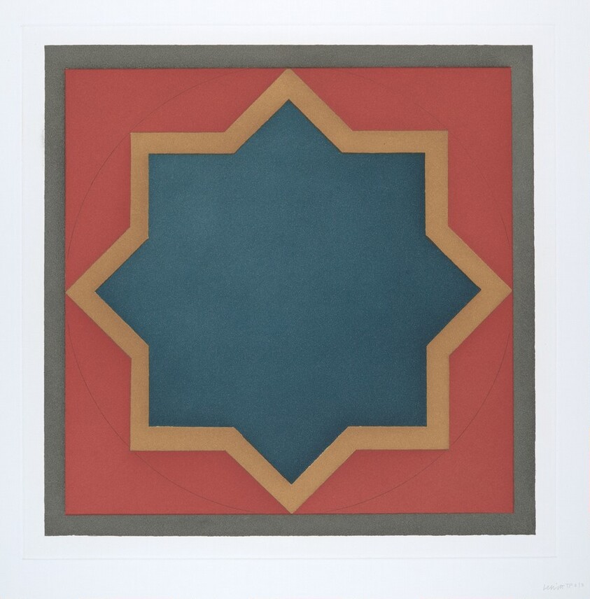 Stars-Blue Center: 8 point