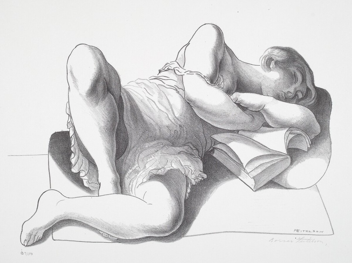 Untitled (Girl Reading)